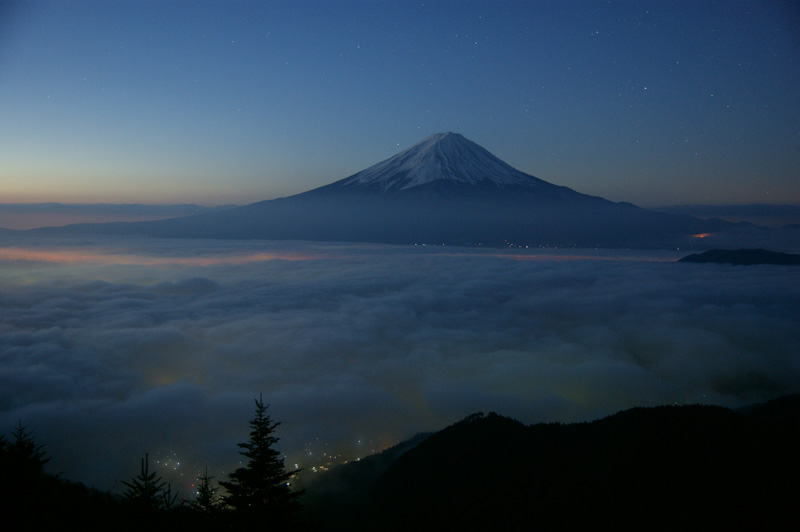 冬の富士山02