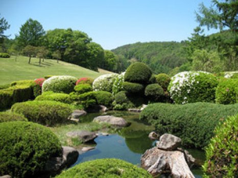 風格漂う庭園